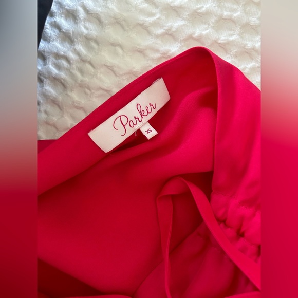 Deep Pink Parker Dress (XS) - Picture 3 of 5